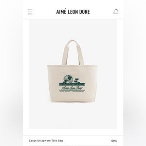 Aime Leon Dore tote bag